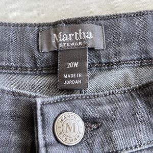Martha Stewart five pocket patchwork jeans 20W